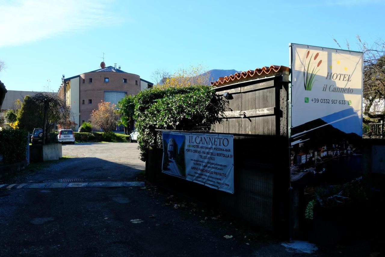Hotel Il Canneto Porto Ceresio Kültér fotó