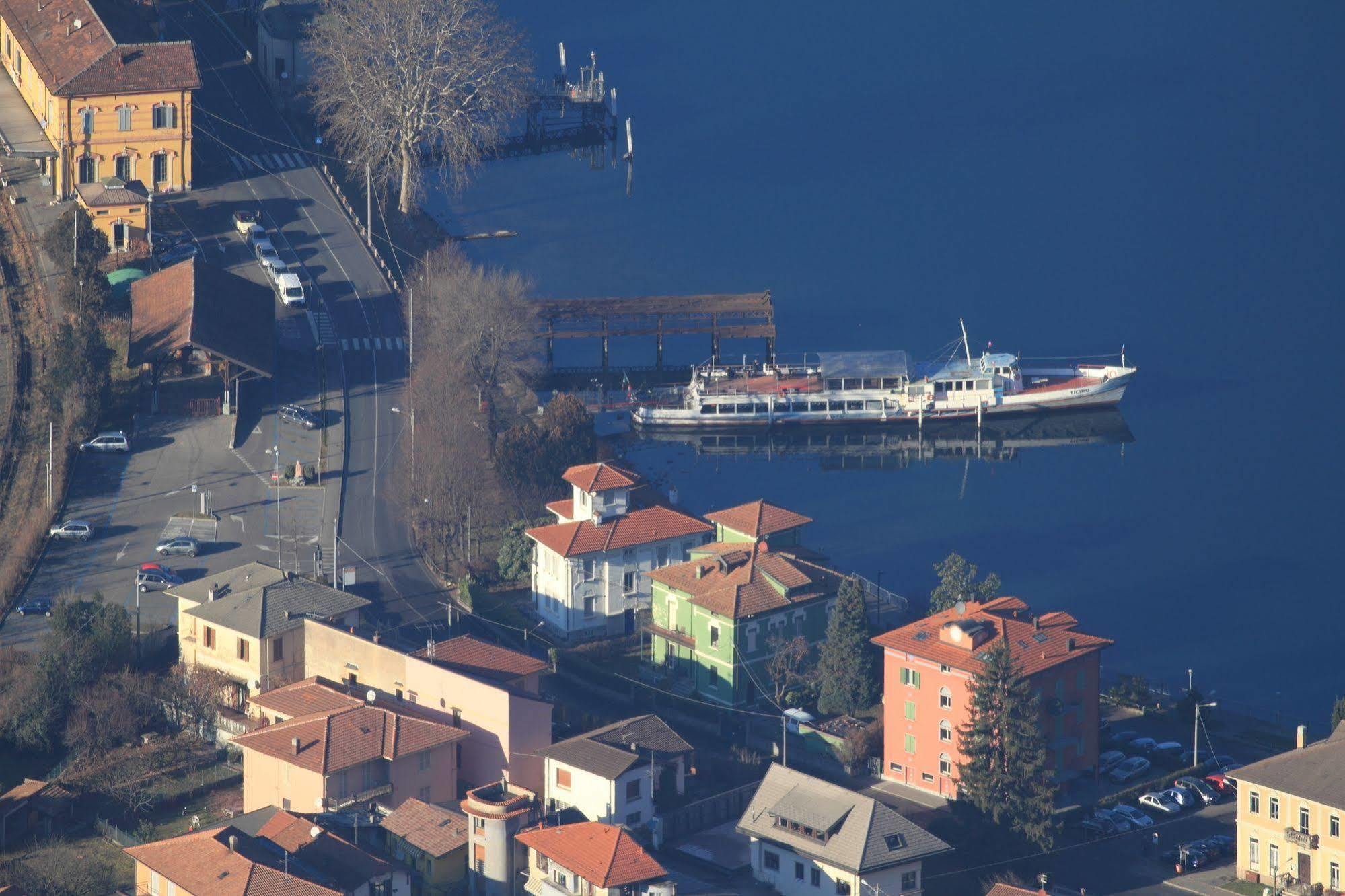 Hotel Il Canneto Porto Ceresio Kültér fotó